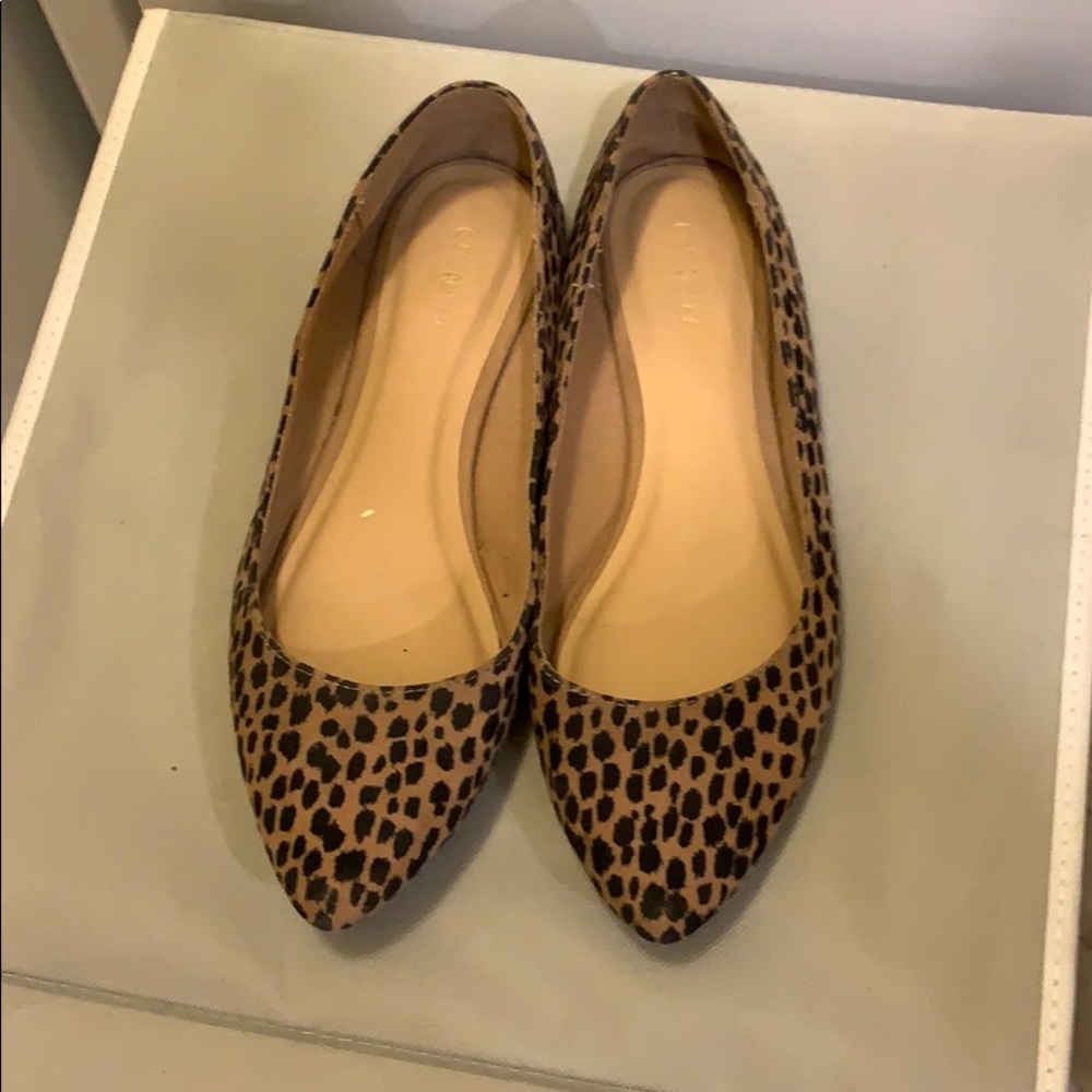 Leopard flats - old navy